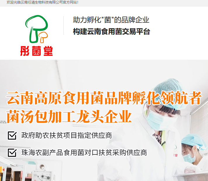 云南任清生物科技有限公司-营销型网站案例展示
