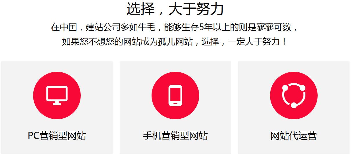 营销型网站建设